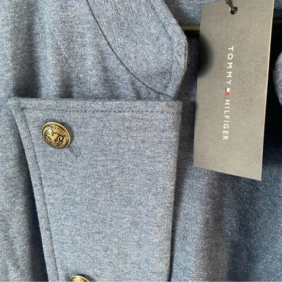 Tommy Hilfiger Open Front Military Band Jacket Size XL NWT - Picture 4 of 6